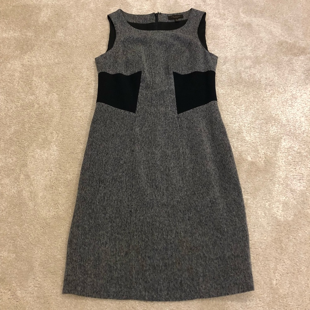 The Limited Sheath Dress with Color Block Waist